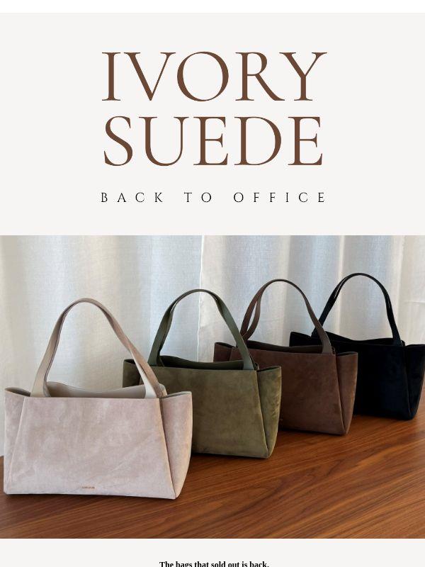 ✨ Ivory Suede: Free Shipping + Free Sweatshirt