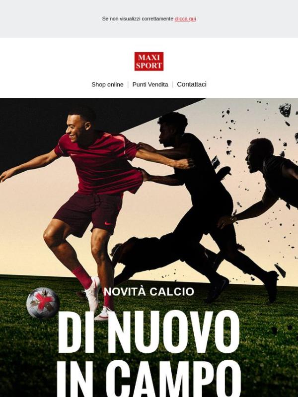 ⚽Il grande calcio riparte da Maxi Sport