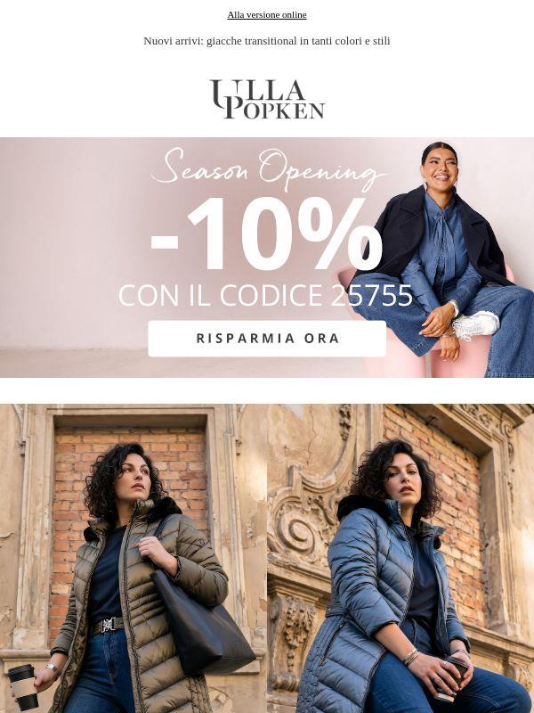 Giacche impermeabili + 10% di sconto per l'inizio della stagione💥