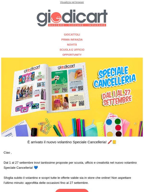 ✏️ Speciale Cancelleria: scopri le offerte!