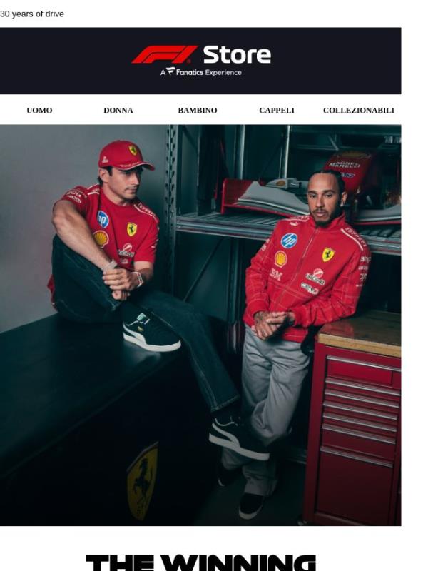 Now Live: PUMA for SCUDERIA FERRARI HP