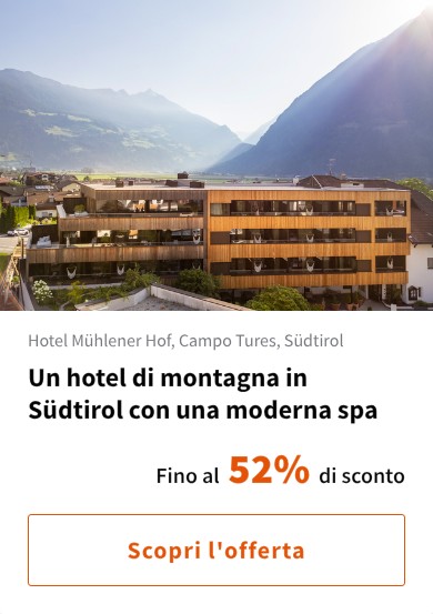 Un hotel di montagna in Südtirol con una moderna spa