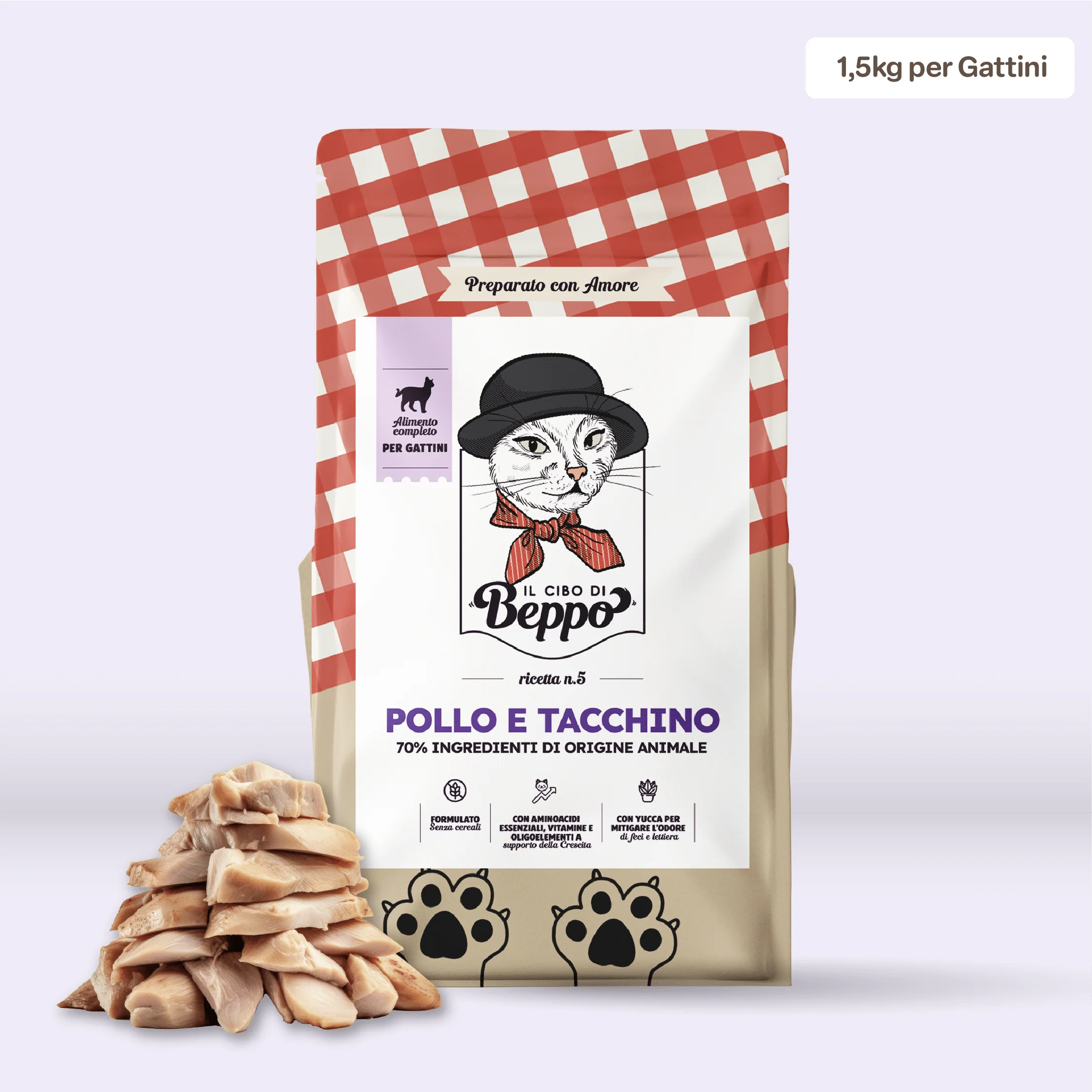 Image of Cibo di Beppo - Crocchette per Gattini