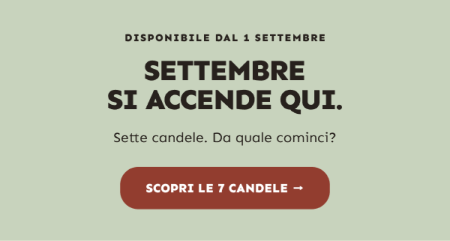 Scopri le sette candele Autumn Postcards