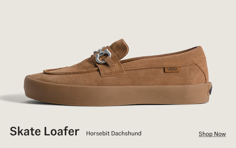 Dachshund Brown Skate Loafer