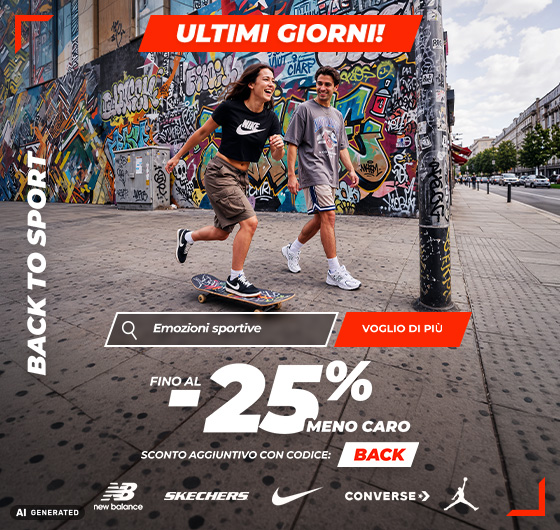 Ultime ore fino al -25%!