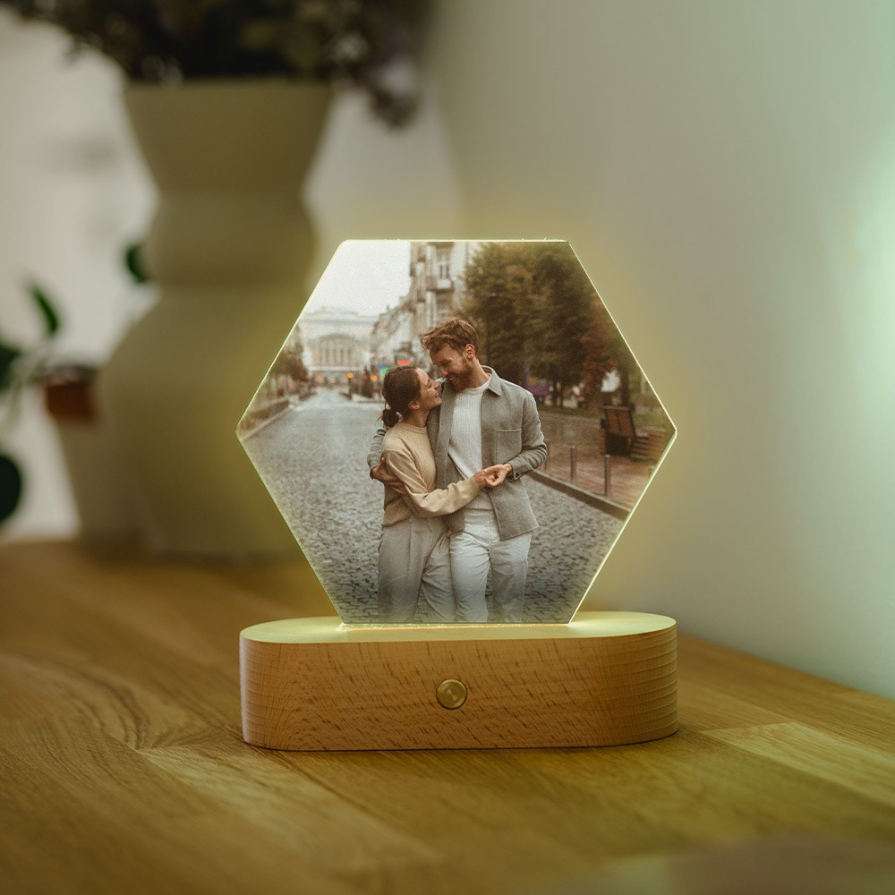 Image of Lampada LED Personalizzata con Foto