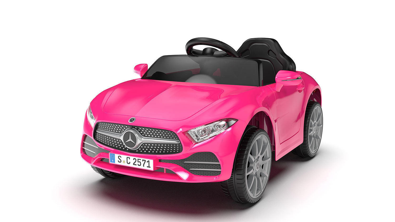Macchina Elettrica per Bambini 12V Mercedes CLS Small Rosa