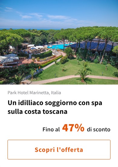 Un idilliaco soggiorno con spa sulla costa toscana