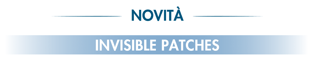 novità: invisible patches