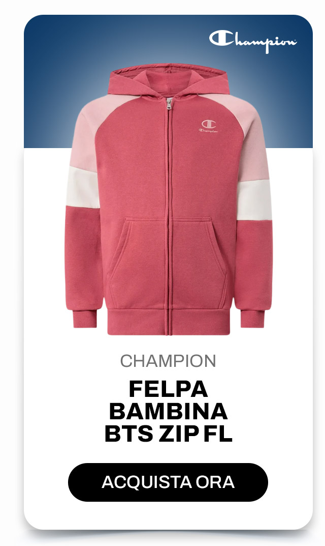 Felpa bambina BTS zip FL