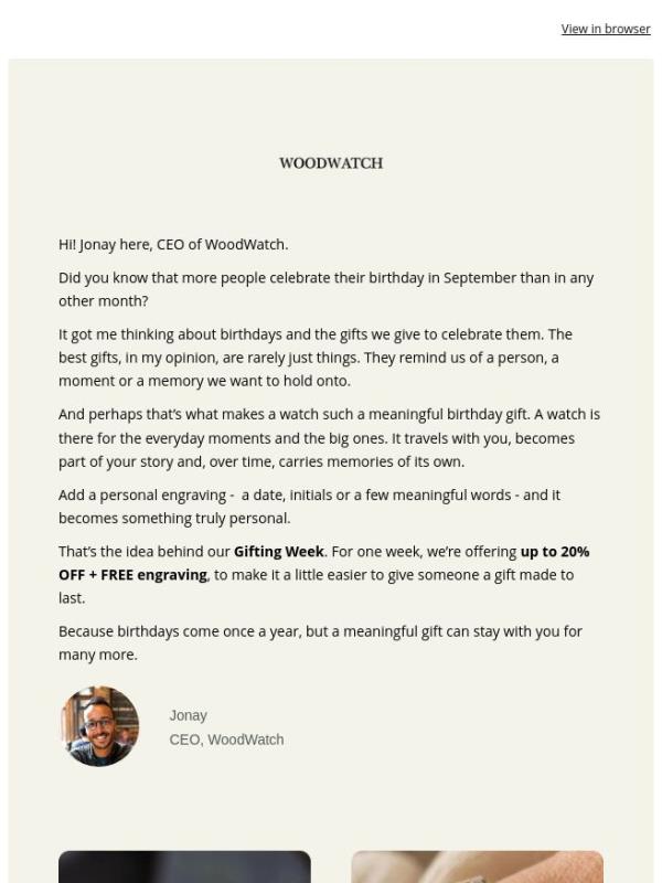 There’s something special about birthdays