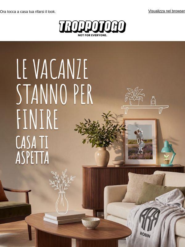 Le vacanze sono finite. Il divano ce l'ha fatta.