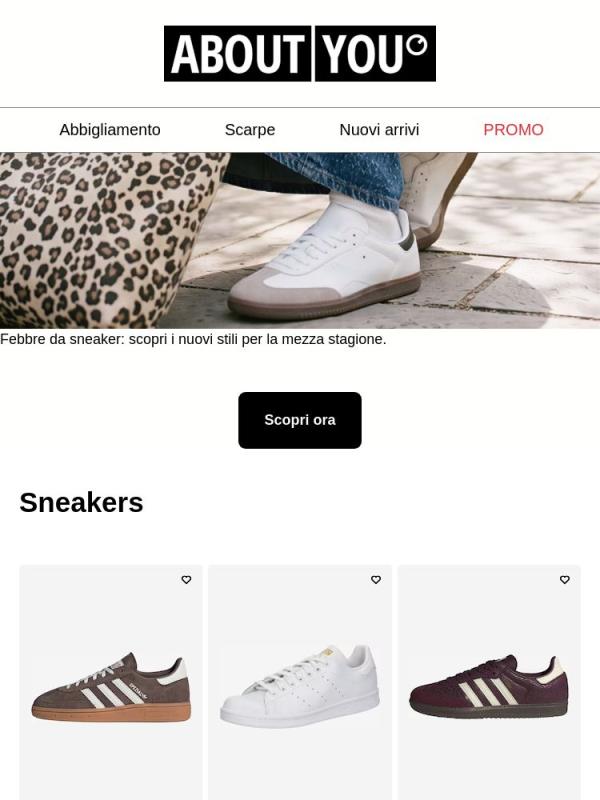 È l'ora di un nuovo paio di sneakers