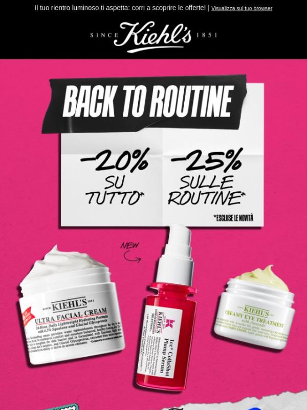 Il tuo rientro luminoso ti aspetta: corri a scoprire le offerte!