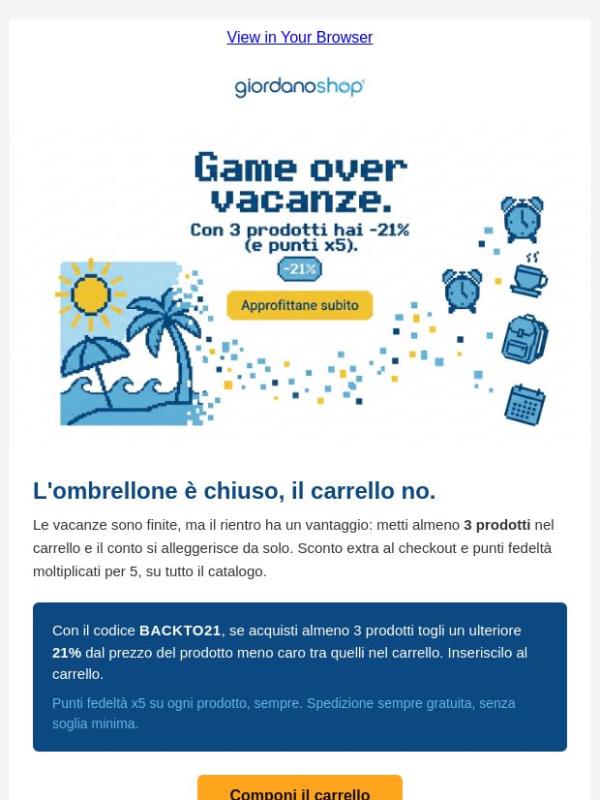 Game over vacanze: il rientro conviene