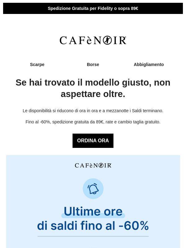 ⚠️ Tra poche ore i Saldi saranno solo un ricordo.