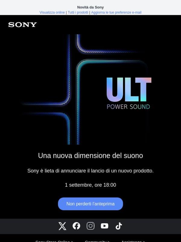 Super novità in arrivo!