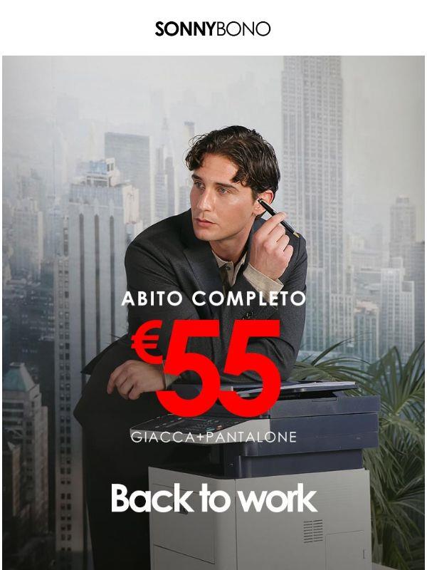 Back to Work: abito completo a soli 55€💥