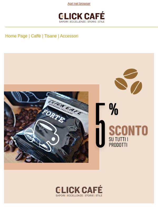 Sconto 5% per te