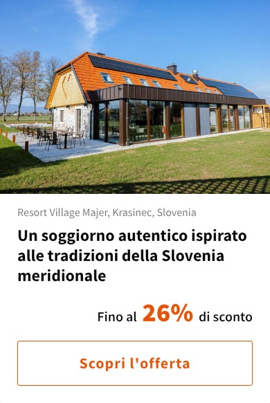 Un soggiorno autentico ispirato alle tradizioni della Slovenia meridionale