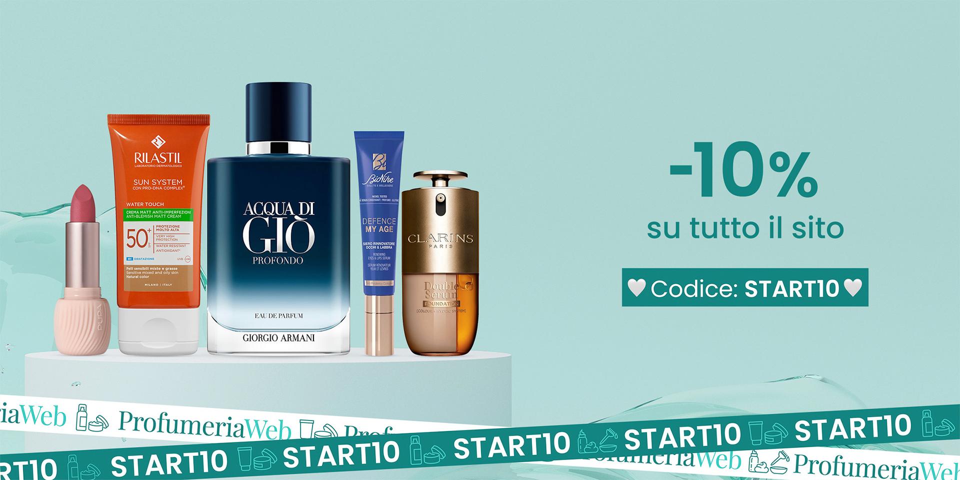 ✨ -10% su tutto il sito!