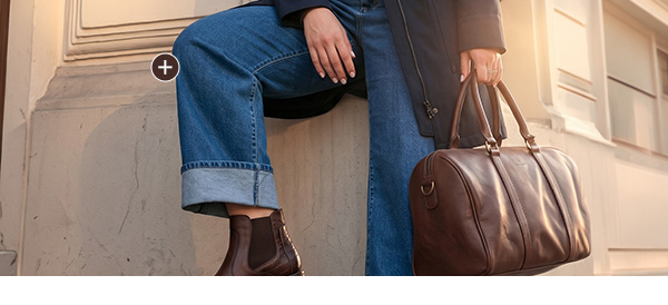 Jeans Mary, risvolto, gamba ampia, cintura comoda
