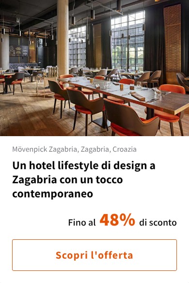 Un hotel lifestyle di design a Zagabria con un tocco contemporaneo