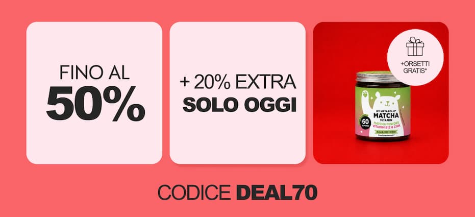 + 20% EXTRA
