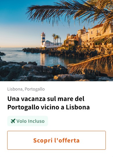 Una vacanza sul mare del Portogallo vicino a Lisbona