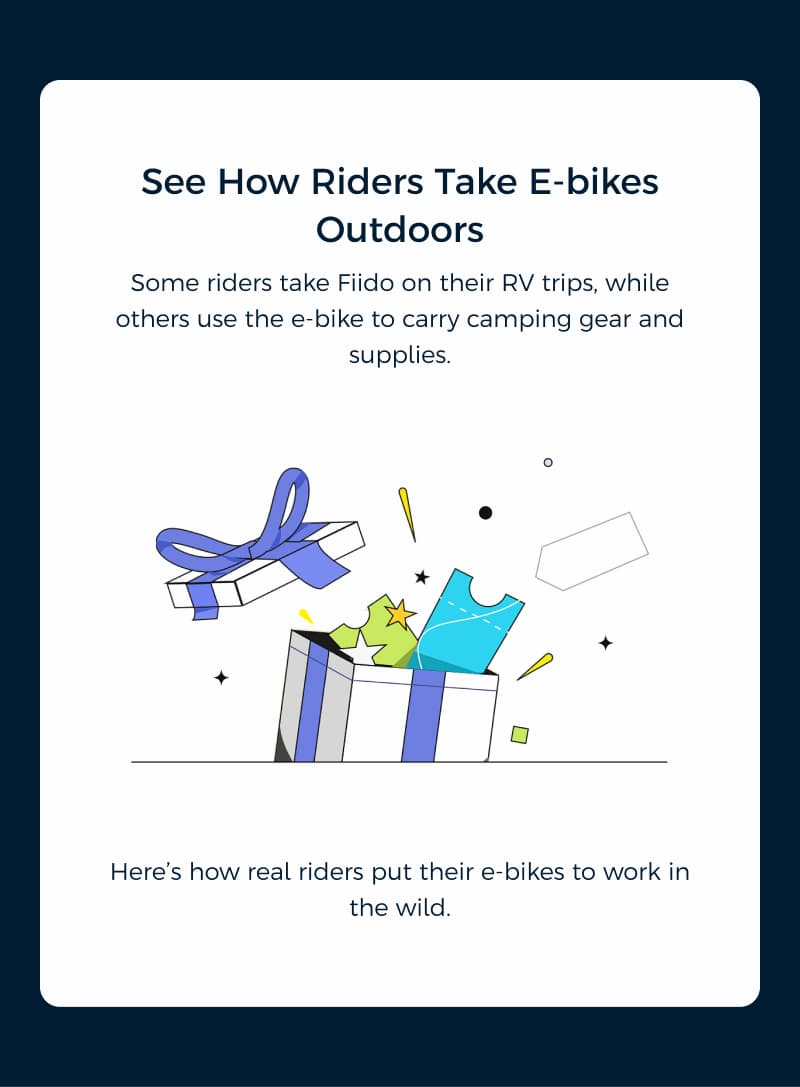 See How Riders Take E-bikes Outdoors