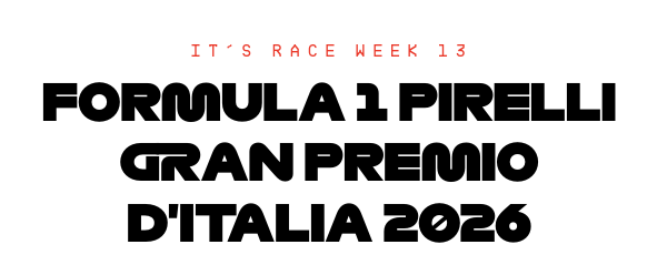 FORMULA 1 PIRELLI GRAN PREMIO D’ITALIA 2026