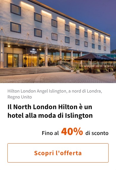 Il North London Hilton è un hotel alla moda di Islington