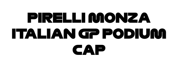 Pirelli Monza Italian GP Podium Cap
