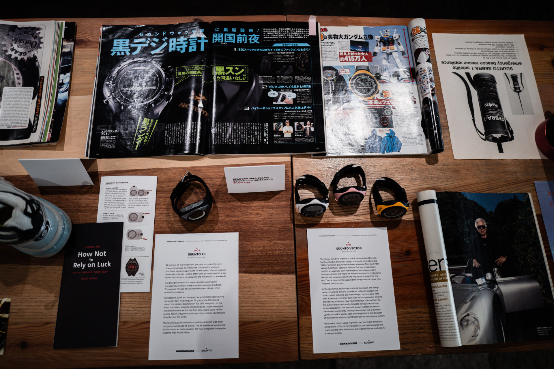 Suunto 90’s final exhibition