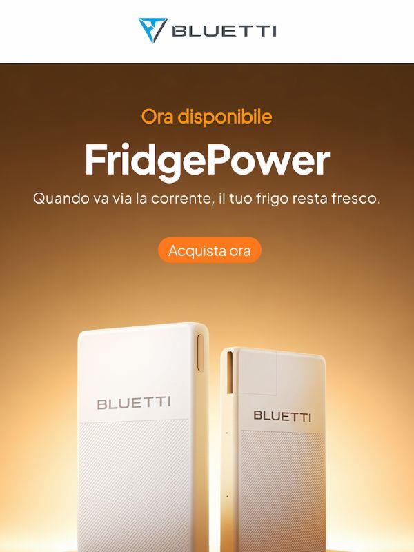 🎉 FridgePower è arrivato.