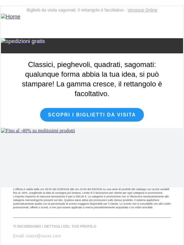 Biglietti da visita: quante forme ha il tuo brand?