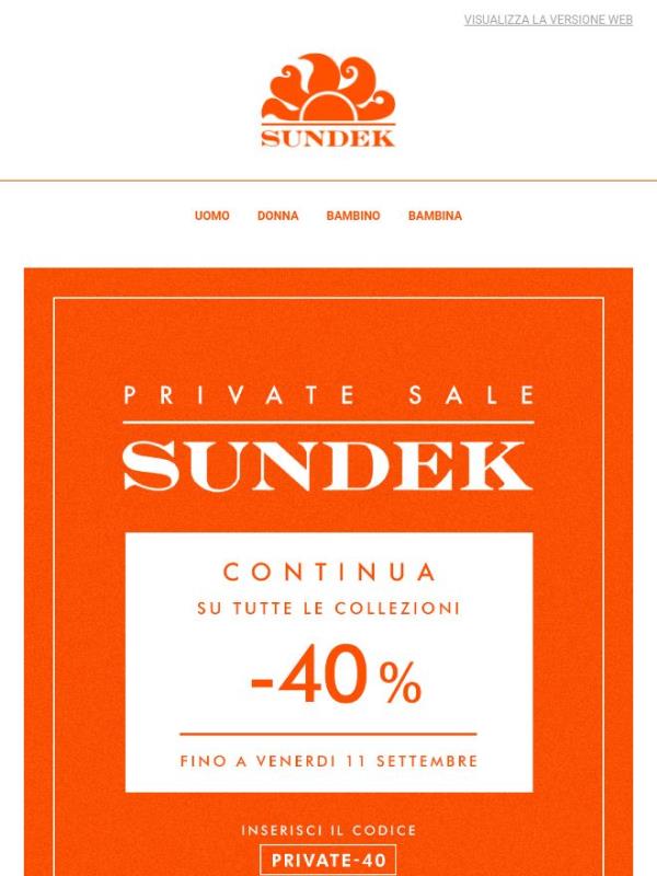 PRIVATE SALE -40%