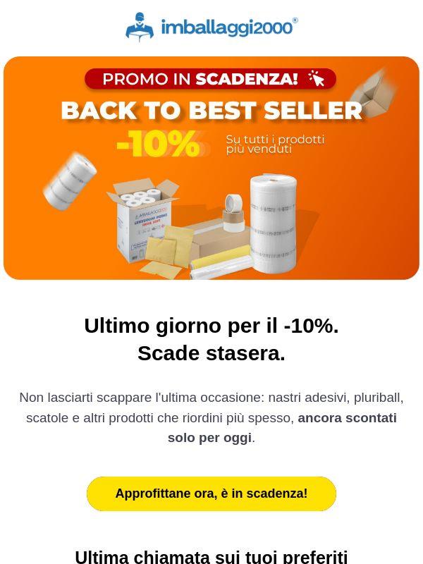 📢Ultima chiamata per i best seller