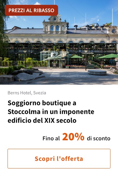 Soggiorno boutique a Stoccolma in un imponente edificio del XIX secolo