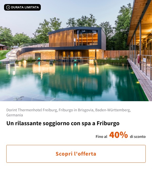 Un rilassante soggiorno con spa a Friburgo