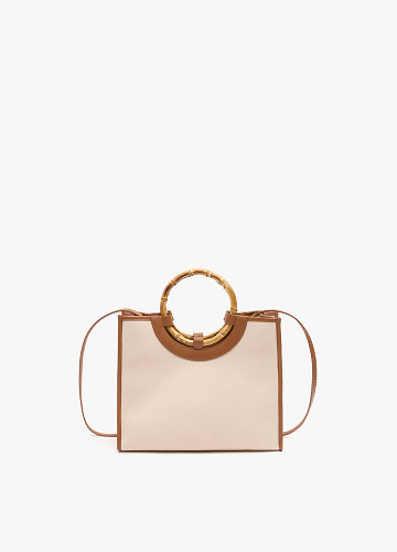 Borsa a mano Bamboo Medium Canvas