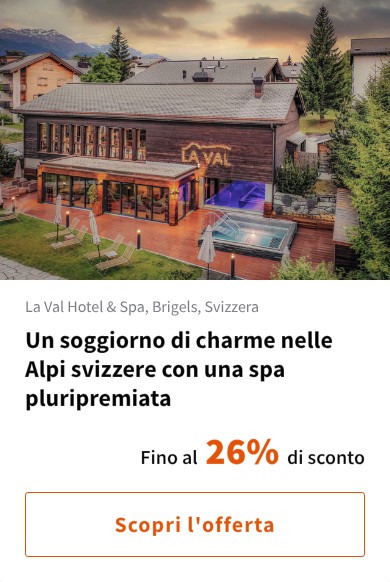 Un soggiorno di charme nelle Alpi svizzere con una spa pluripremiata