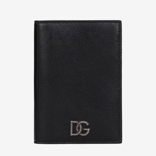 Dolce&Gabbana Document Holders Men Leather Black