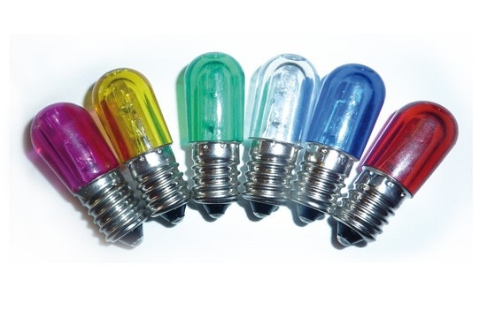 LAMPADA LED E14 PER LUMINARIE 14V. COLORATA