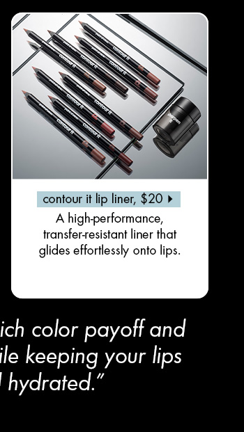 point of view contour it long-lasting lip liner