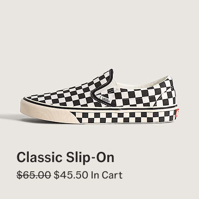 Classic Slip-On Checkerboard Shoe