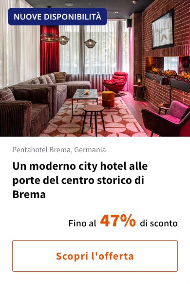 Un moderno city hotel alle porte del centro storico di Brema