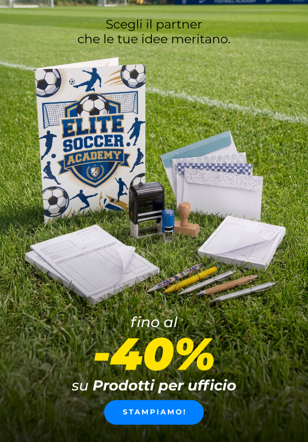 Fino al -40% su Prodotti per ufficio