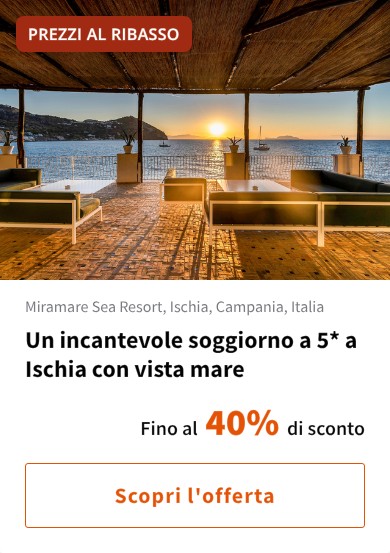 Un incantevole soggiorno a 5* a Ischia con vista mare